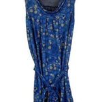 Mossimo Supply Co Blue Belted Mossimo Dress L Photo 0