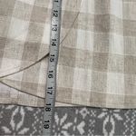 Madewell Linen Blend Tulip Hem Mini Skirt NWT Size 6 Photo 8