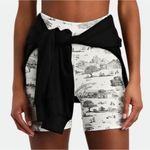 We Wore What {} Brand New Toile Splice Biker Shorts small Photo 0