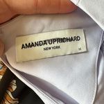 Amanda Uprichard  Lavender Puff Sleeve Mini Dress Photo 4