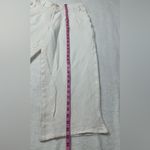 Madewell  Cream Capri Wide Leg Textured Trousers Photo 3