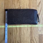 Orla Kiely Punched Stem Brown Leather‎ wallet Photo 8