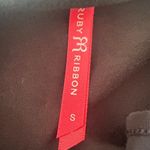 Ruby Ribbon Women's Size Small Black Lace Long Tank Top Tunic Extender Basic Photo 4