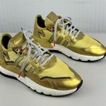 Adidas  Original Women’s Nite Jogger Sneaker Gold Athletic Trainers Size 7.5 Photo 0