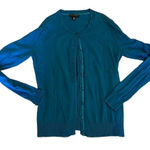 Willi Smith  turquoise button down cardigan Photo 0