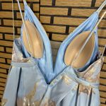 Blush Prom  Clarisse Deep‎ V-neck Brocade A-line Formal Dress
Size 4 Photo 10