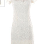 Natori Josie  white lace dress Photo 0
