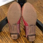 Coach Patchwork Logo Leather Low Heal Flat Shoes In Shades of Pink Bronze Sz 7.5 Photo 4