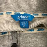 Prince Pickleball Women's French Terry 1/4 Zip Pullover in XL Extra Large Tennis Green Photo 3