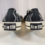 Converse  Product Red Chuck Taylor All Star Black w/words Shoes Men 6 Women 8 Low Photo 6