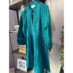 Sachin + Babi  Coco Lace A-Line Dress Green Womens Size Small Photo 6