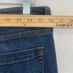 NY&C Low Rise Curvy Bootcut Jeans Womens 10 Tall Blue Stretch Denim Classic City Photo 6