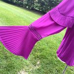 Ramy Brook Harvey Flared-Sleeve Keyhole Blouse Photo 12