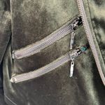 Badgley Mischka Badgley Mischka Womens Moto Jacket Size M Grunge Velvet Rock Old Money Pockets Photo 14