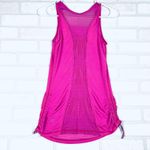 Lululemon  Hot Pink Workout‎ Tank Top Drawstring Athleisure Sleeveless, Small Photo 10
