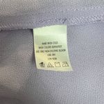 Roamans Maxi Dress Womens 34W‎ Purple Floral Embroidered Neck Sleeveless *Stains Photo 9