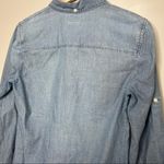 J.Crew  Denim Button Down Long Sleeve Shirt Top Size Small Photo 7