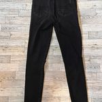 American Eagle Next Level Stretch Super High Rise Jegging Distressed Black 00Reg Photo 6