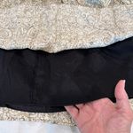 Tahari Pull On Pleated Mini A-Line Skirt 100% Silk Paisley Cream Women's Size 12 Photo 5