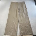 Old Navy XL Tall XLT High Waisted Pull On Pixie Super Wide Leg Pants Comfort Tan Photo 2