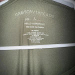 Dressed to Kale women’s Raw Hem‎ Graphic Green T shirt scoop neck Size Large Photo 3