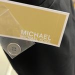 MICHAEL Michael Kors Black Cotton Button & Zipper Straight Dress Pants Photo 7