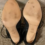 via spiga Elysia Lace Up Black Leather Heels Booties Sandals Photo 13