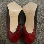 Joy in love shoes women's Pumps high Heel Size7.5 Patent Red & black fade Size 7.5 Photo 6