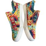 blowfish  Malibu Play Rainbow Tie Dye Canvas Slip On Sneakers, Sz 9 Photo 6