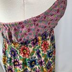 Lucky Brand Floral Maxi Dress Halter Neck Boho Festival Size XS Y2K Photo 10