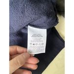 Nike  Womens XL Crewneck Pullover Long Sleeve Fleece Cropped Navy Gray Sweatshirt Photo 1