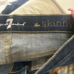 7 For All Mankind Blue The Skinny Jeans size 25 Photo 2