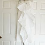 Rebecca Vallance Lily Strapless Ruched Midi Dress Ivory US 10 UK 14 White Photo 8