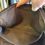 Faux leather Messenger/hand Bag Brown Photo 6