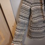 Talbots  Size 2 Blazer Thick Heavy Black White Long Sleeve Career Professional Photo 8