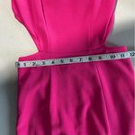 Alexia Admor  Barbie Hot Pink Bodycon Cut-Out  Mermaid Maxi Prom Dress Gown XS Photo 7