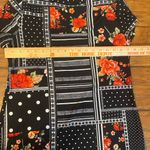 Bobbie & Brooks Bobbie Brooks Patchwork Dress Multi Floral Geometric Polyester blend womans Med Photo 3