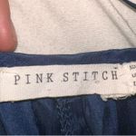 Boutique Navy Slip Dress Blue Size 8 Photo 5