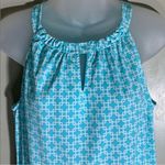 Jude connally Lisa halter dress blue and white L Size L Photo 2