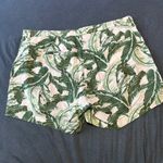 Old Navy Tropical Green Leaf Print Women's Shorts  Womens 14 Summer Vaca Photo 3