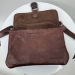 Jack Georges crossbody bag voyager collection mini brown leather purse Photo 9