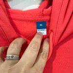 Old Navy Coral Cropped Zip Up Hoodie Casual Athleisure Size XL Photo 3