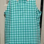 J.Crew  Green and White Gingham Dress Photo 0
