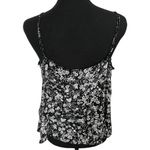 Free People Intimately  Black Kora Floral Printed Woven Cami Tank Size Large NWT. Photo 2