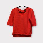 Ann Taylor  bright orange red skirt and‎ top set Photo 4