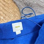 Anthropologie  maeve blue smocked micro tube top spaghetti‎ straps women’s XL Photo 2