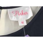 Parker NEW  Revolve Crosby Dress Black and White Size Medium Photo 5