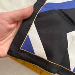 Blue and black geometric print bandana 0787 Photo 1