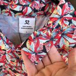 NWT Daily Sports Kacie Mesh Sleeveless Polo Top Floral Size Large Photo 5