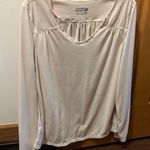 Marmot Size Large Shirt Cream Button Up Photo 0